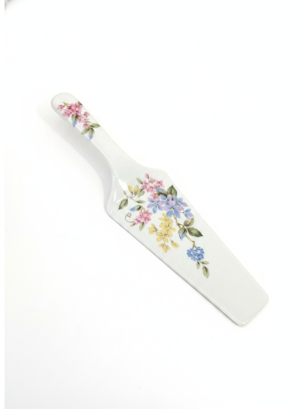 Vintage Andrea by Sadek porcelain handpainted cake server